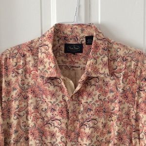 Rich silk dress shirt